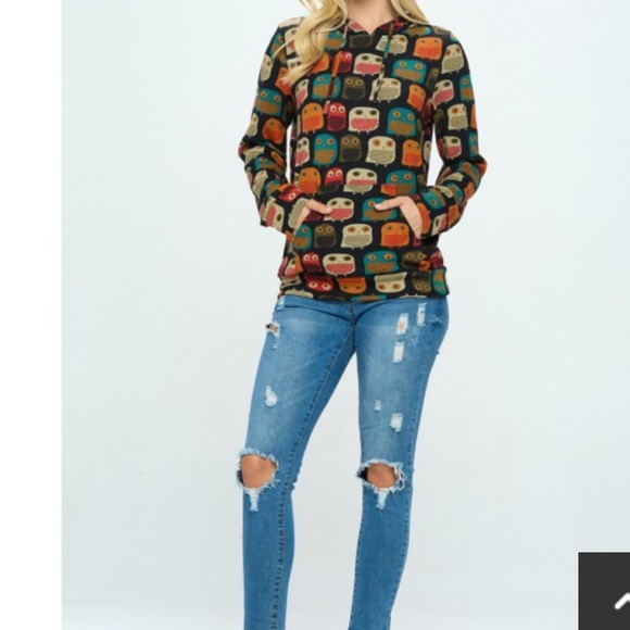 Owl Hoodie - Picture 2 of 5